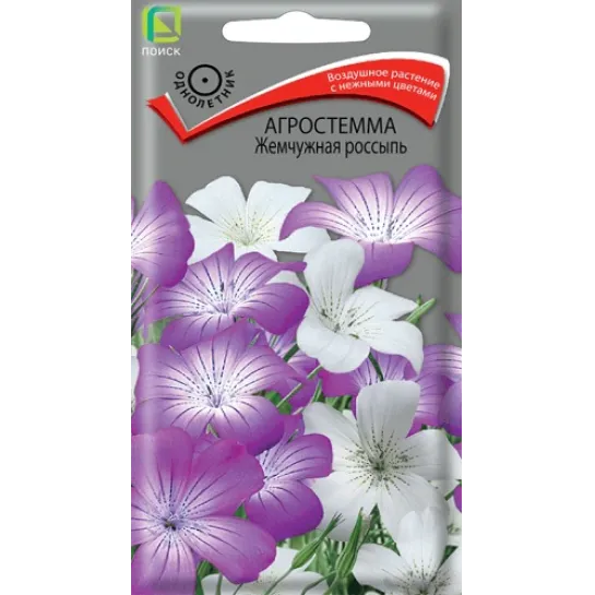 Агростемма Жемчужная россыпь