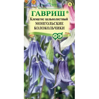 Клематис Монгольские колокольчики (цельнолистный)