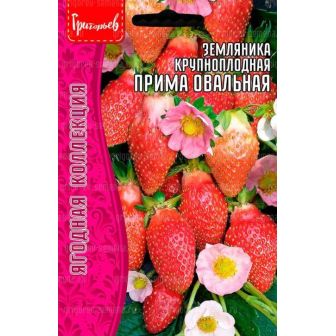 Земляника Прима Овальная крупноплодная (большой пакет)