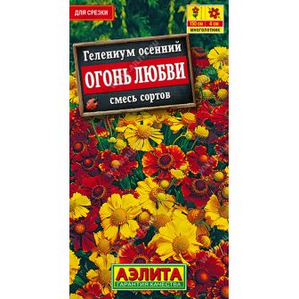 Гелениум Огонь любви смесь сортов