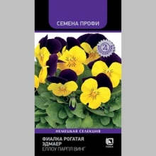 Фиалка Эдмаер Еллоу Парпл Винг (рогатая) - Семена Тут
